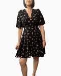 ABITO CORTO A FIORELLINI SUSY MIX - XE BLU ABBIGLIAMENTO