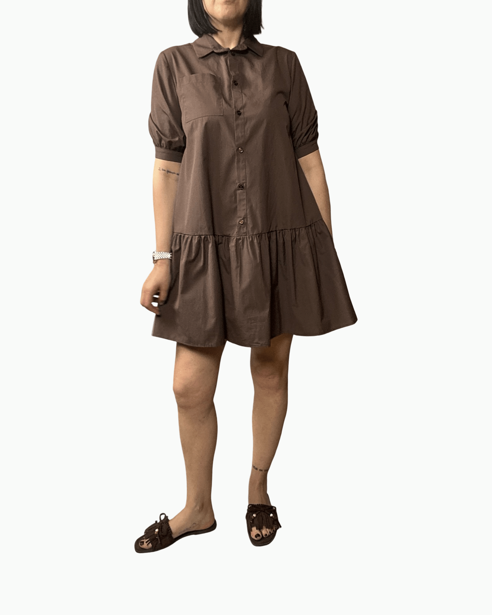 ABITO CORTO SVASATO VICOLO - XE BLU ABBIGLIAMENTO