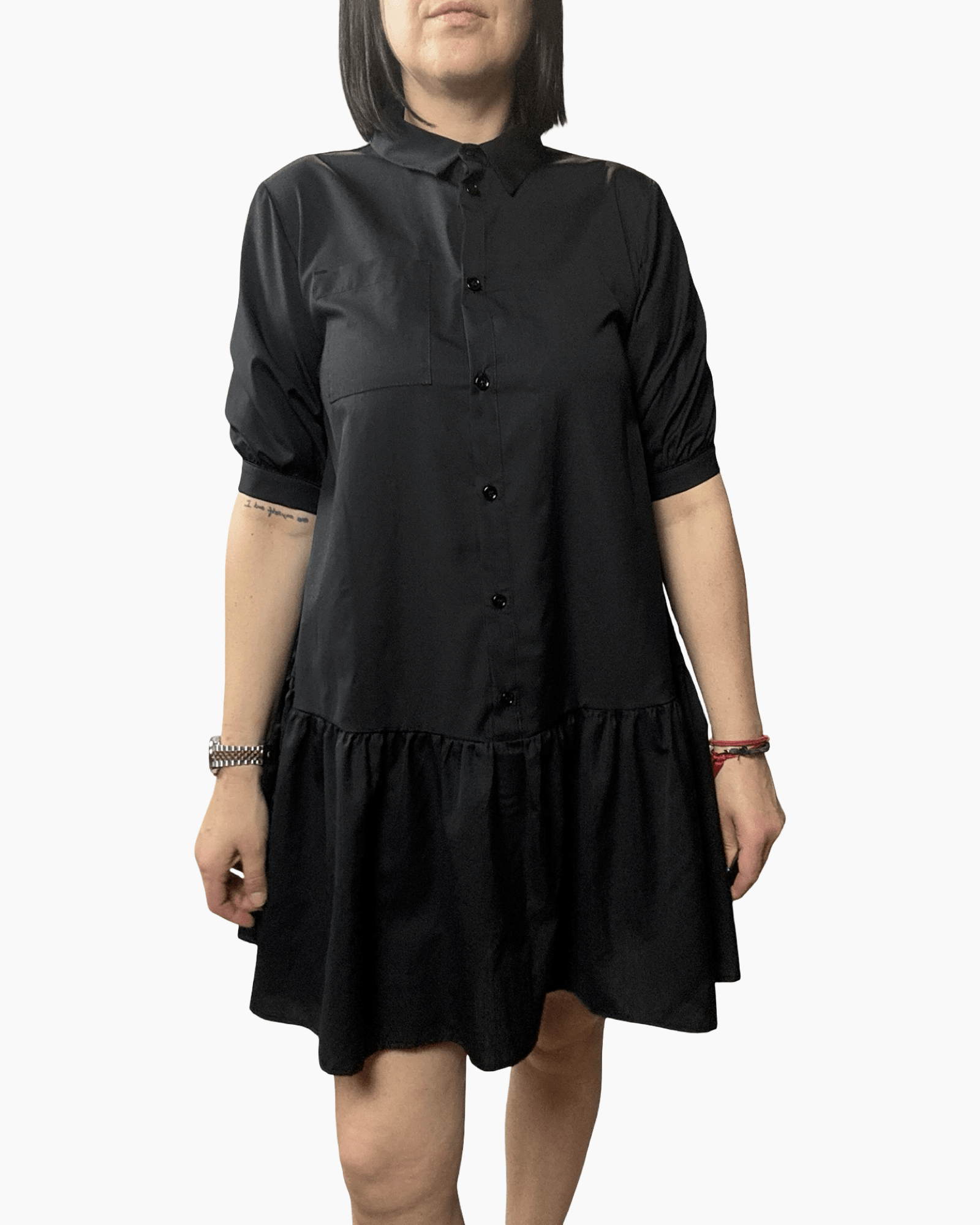 ABITO CORTO SVASATO VICOLO - XE BLU ABBIGLIAMENTO