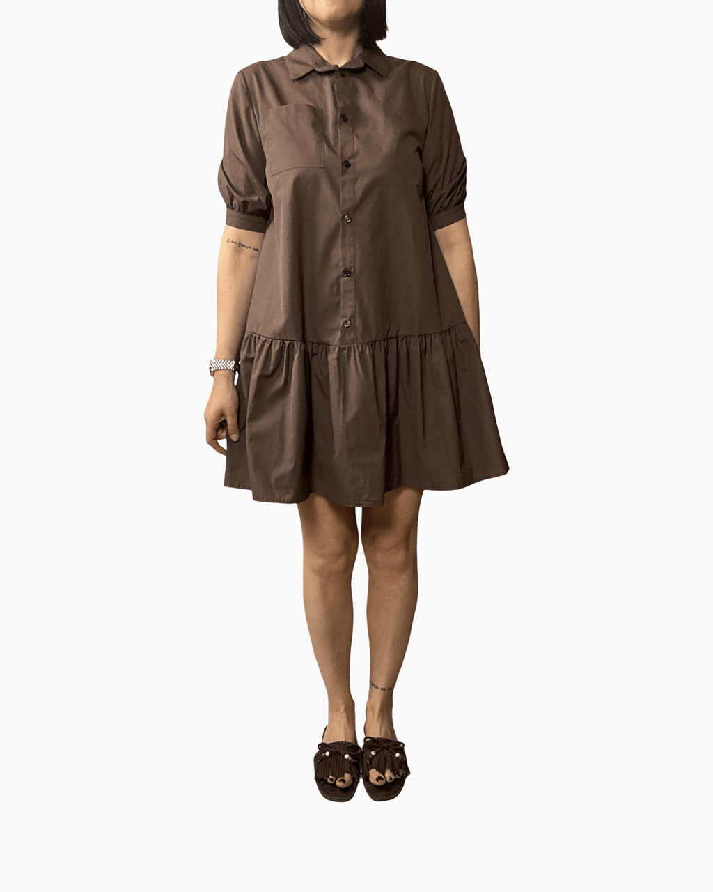 ABITO CORTO SVASATO VICOLO - XE BLU ABBIGLIAMENTO