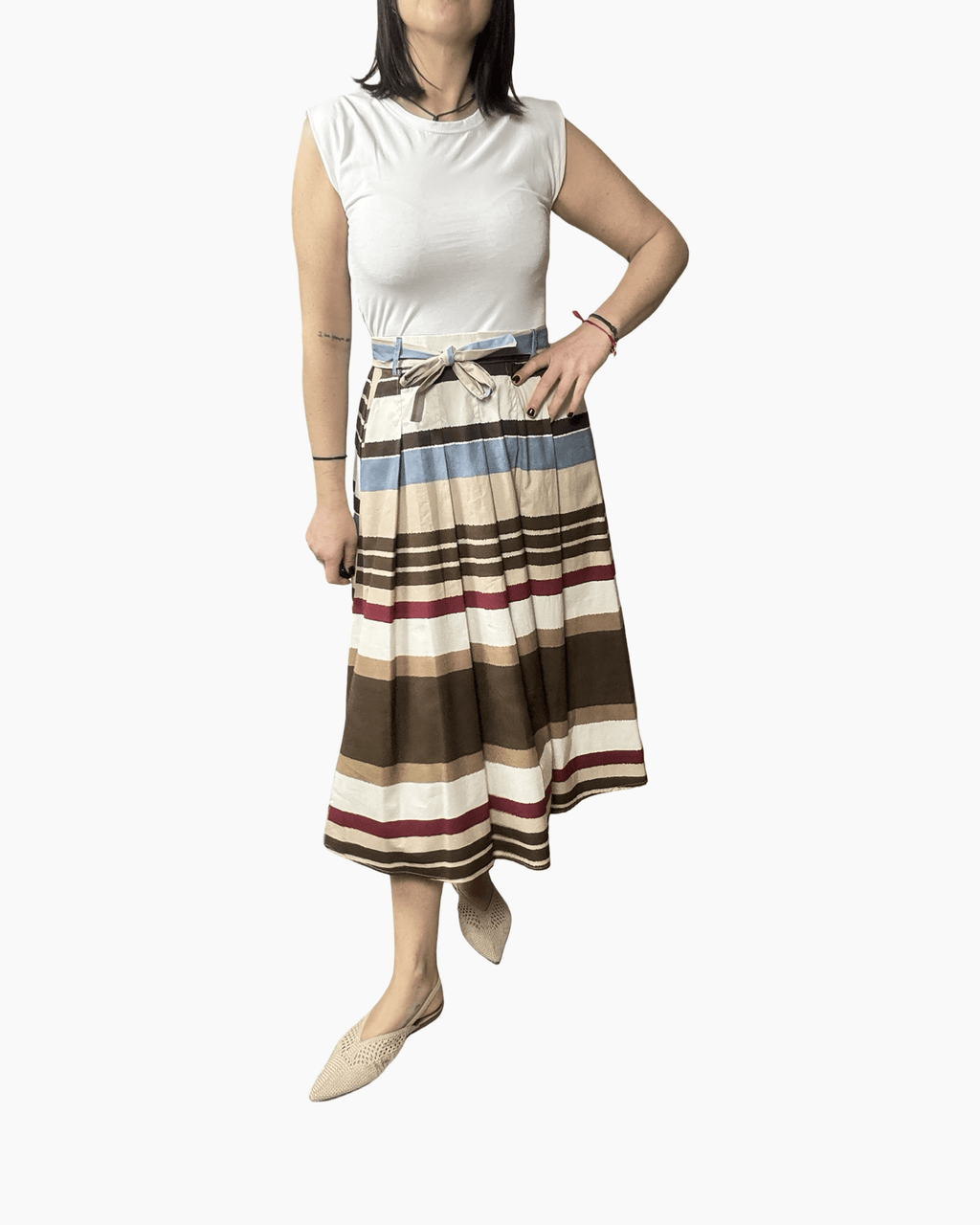 ABITO DOPPIO TESSUTO A FANTASIA SUSY MIX - XE BLU ABBIGLIAMENTO