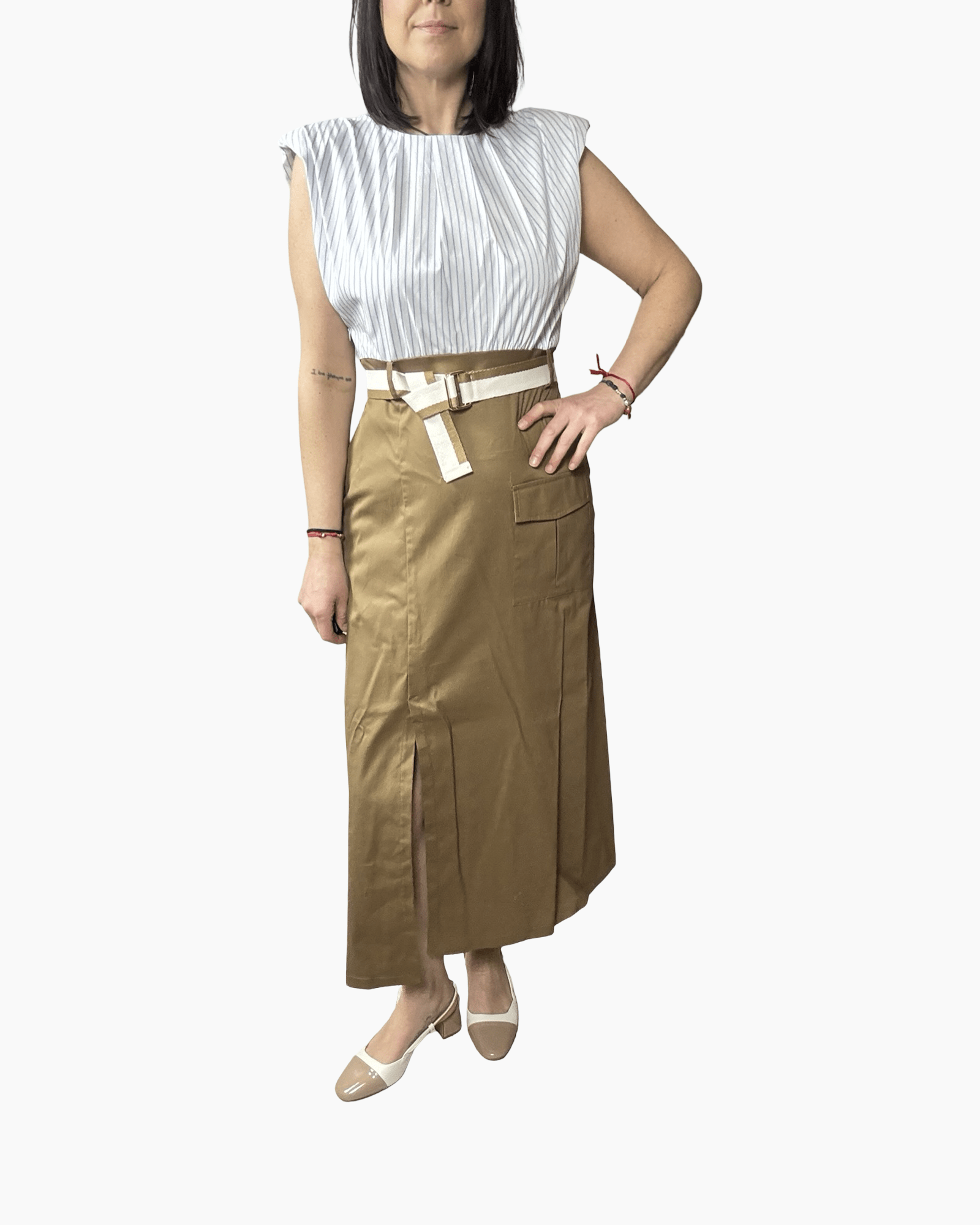 ABITO DOPPIO TESSUTO SUSY MIX - XE BLU ABBIGLIAMENTO