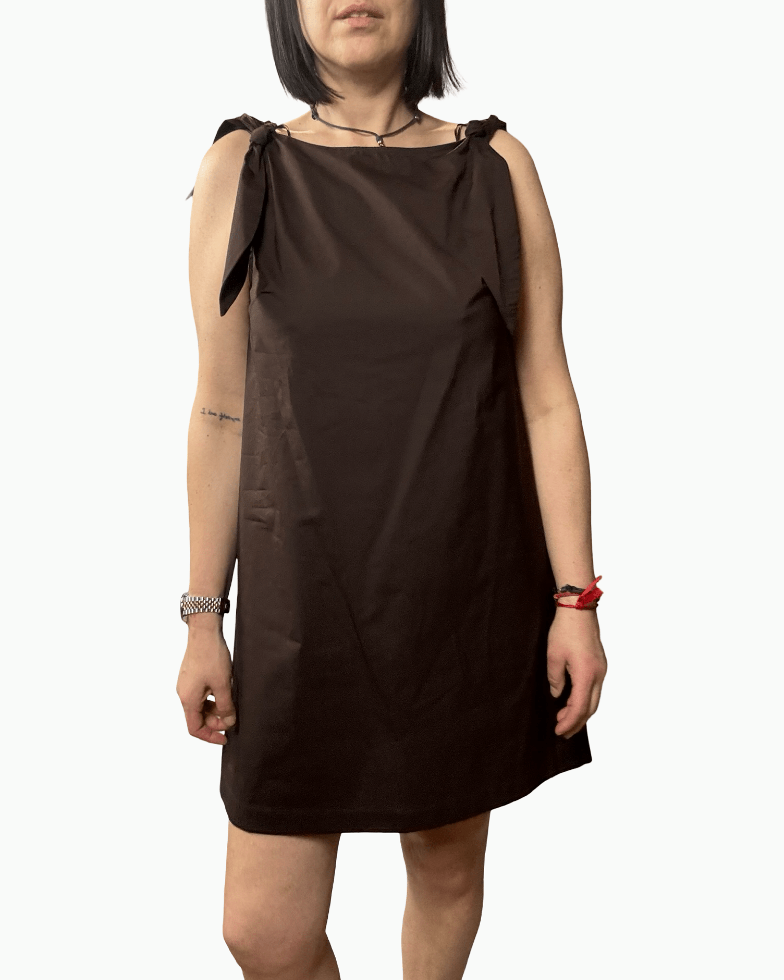 ABITO FIOCCHETTI TINTA UNITA VICOLO - XE BLU ABBIGLIAMENTO