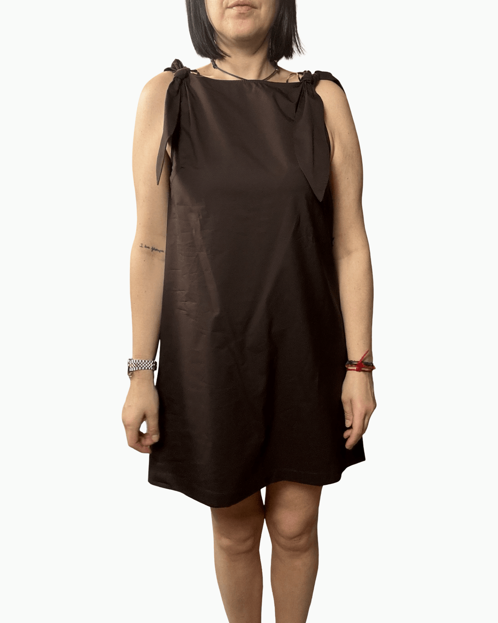 ABITO FIOCCHETTI TINTA UNITA VICOLO - XE BLU ABBIGLIAMENTO