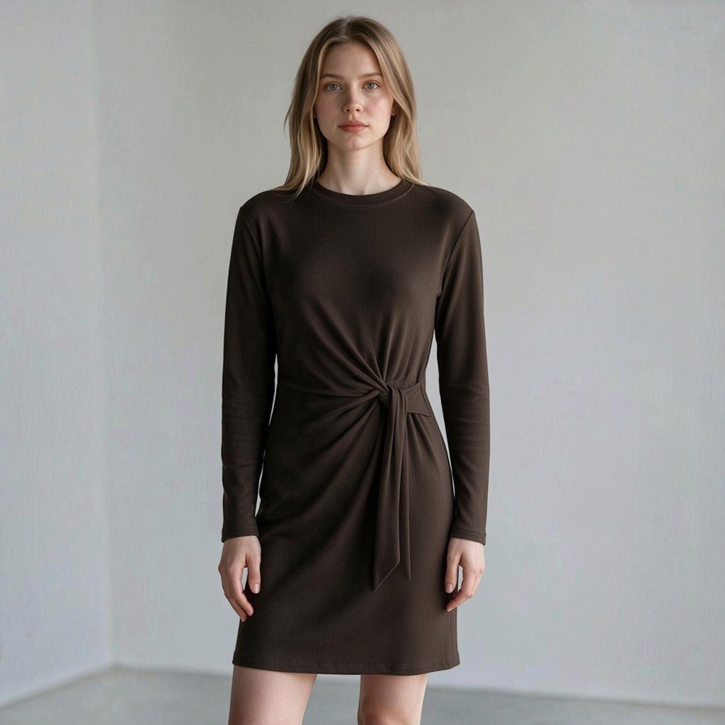 ABITO FIOCCO HAVEONE - XE BLU Abbigliamento Donna