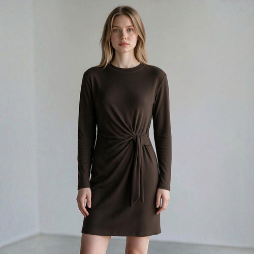 ABITO FIOCCO HAVEONE - XE BLU Abbigliamento Donna