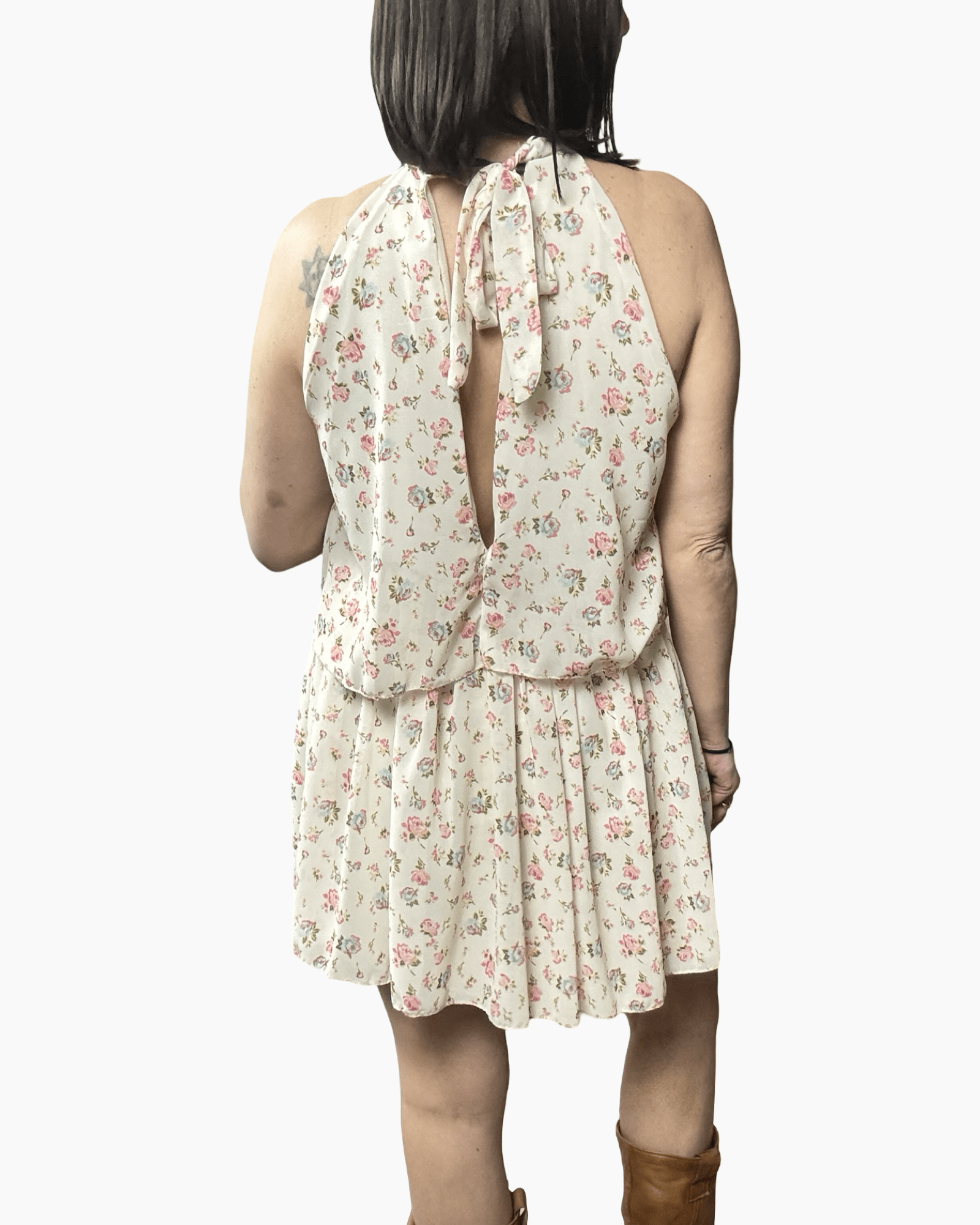 ABITO FIORI ALL'AMERICANA SUSY MIX - XE BLU ABBIGLIAMENTO