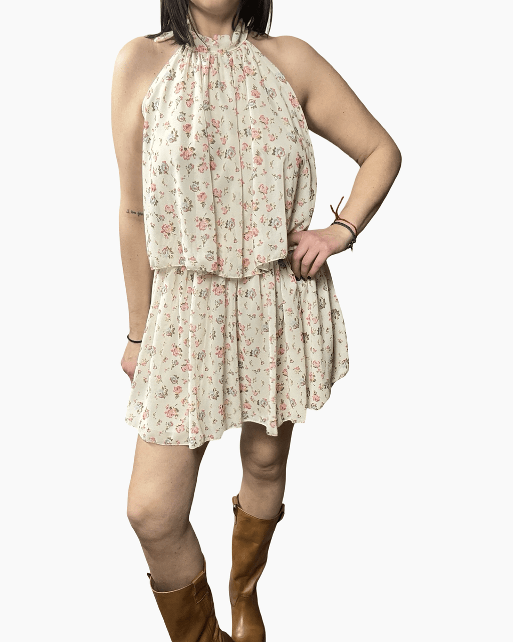 ABITO FIORI ALL'AMERICANA SUSY MIX - XE BLU ABBIGLIAMENTO