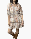 ABITO FLOREALE ROSA SUSY MIX - XE BLU ABBIGLIAMENTO