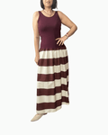 ABITO IN MAGLINA RIGATO SUSY MIX - XE BLU ABBIGLIAMENTO