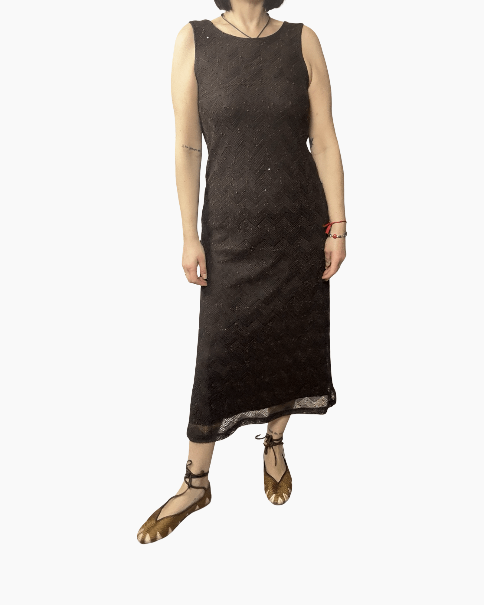 ABITO IN PIZZO CON FIOCCHI VICOLO - XE BLU ABBIGLIAMENTO