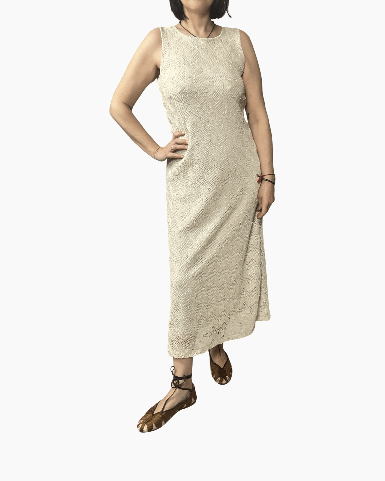 ABITO IN PIZZO CON FIOCCHI VICOLO - XE BLU ABBIGLIAMENTO