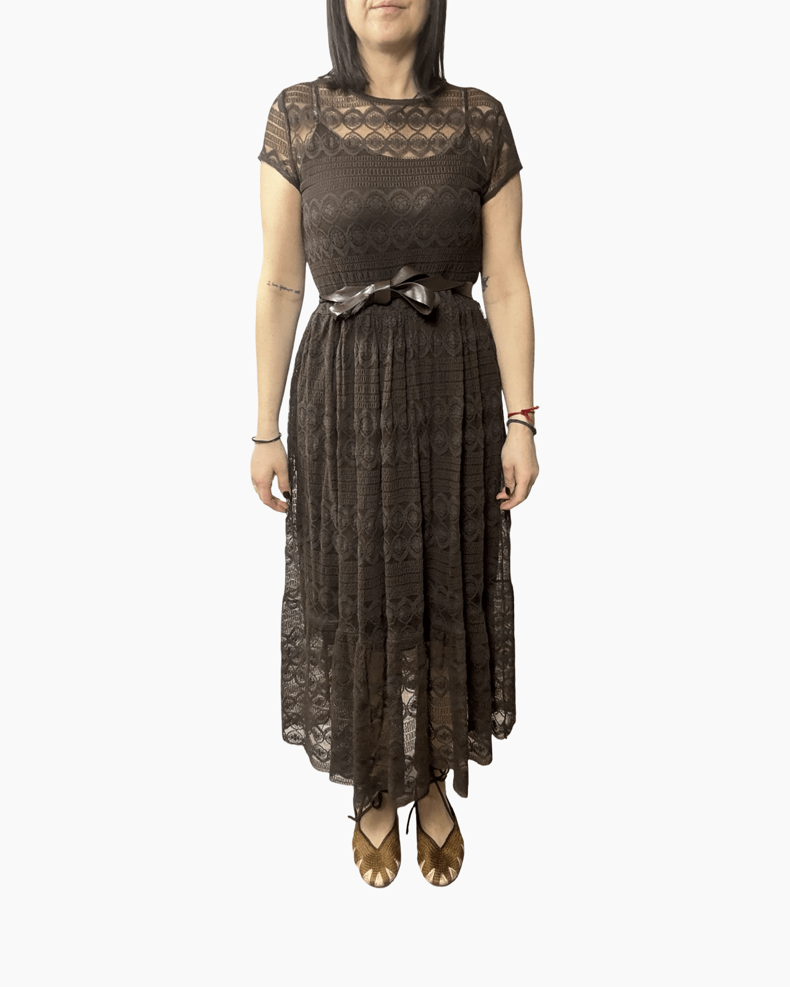 ABITO IN PIZZO SUSY MIX - XE BLU ABBIGLIAMENTO