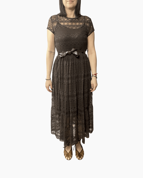 ABITO IN PIZZO SUSY MIX - XE BLU ABBIGLIAMENTO