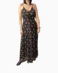 ABITO IN TULLE A FIORI SUSY MIX - XE BLU ABBIGLIAMENTO