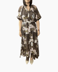 ABITO LUNGO FLOWERS SUSY MIX - XE BLU ABBIGLIAMENTO