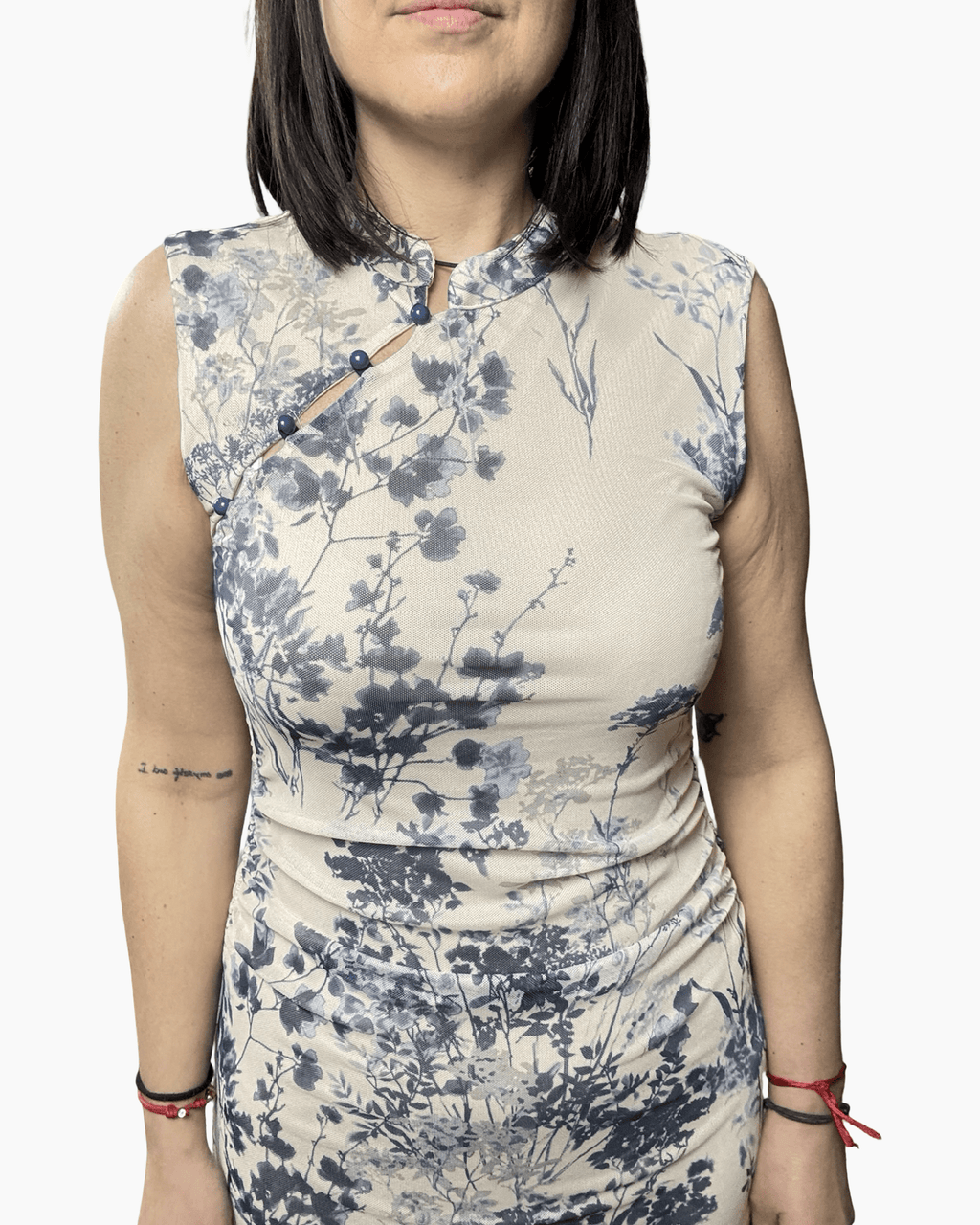 ABITO LUNGO JAPAN SUSY MIX - XE BLU ABBIGLIAMENTO