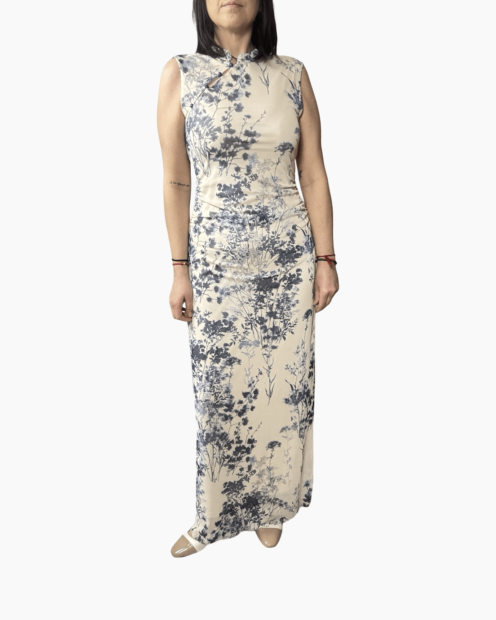 ABITO LUNGO JAPAN SUSY MIX - XE BLU ABBIGLIAMENTO