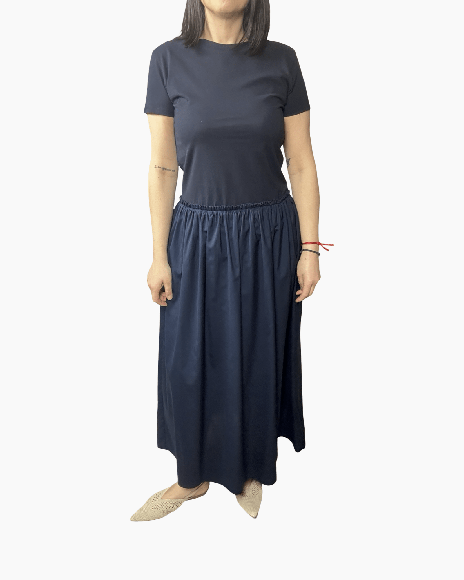 ABITO MEZZA MANICA DOPPIO TESSUTO VICOLO - XE BLU ABBIGLIAMENTO