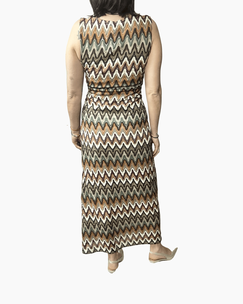 ABITO MISSONI INSPIRED MILITARE - BISCOTTO SUSY MIX - XE BLU ABBIGLIAMENTO