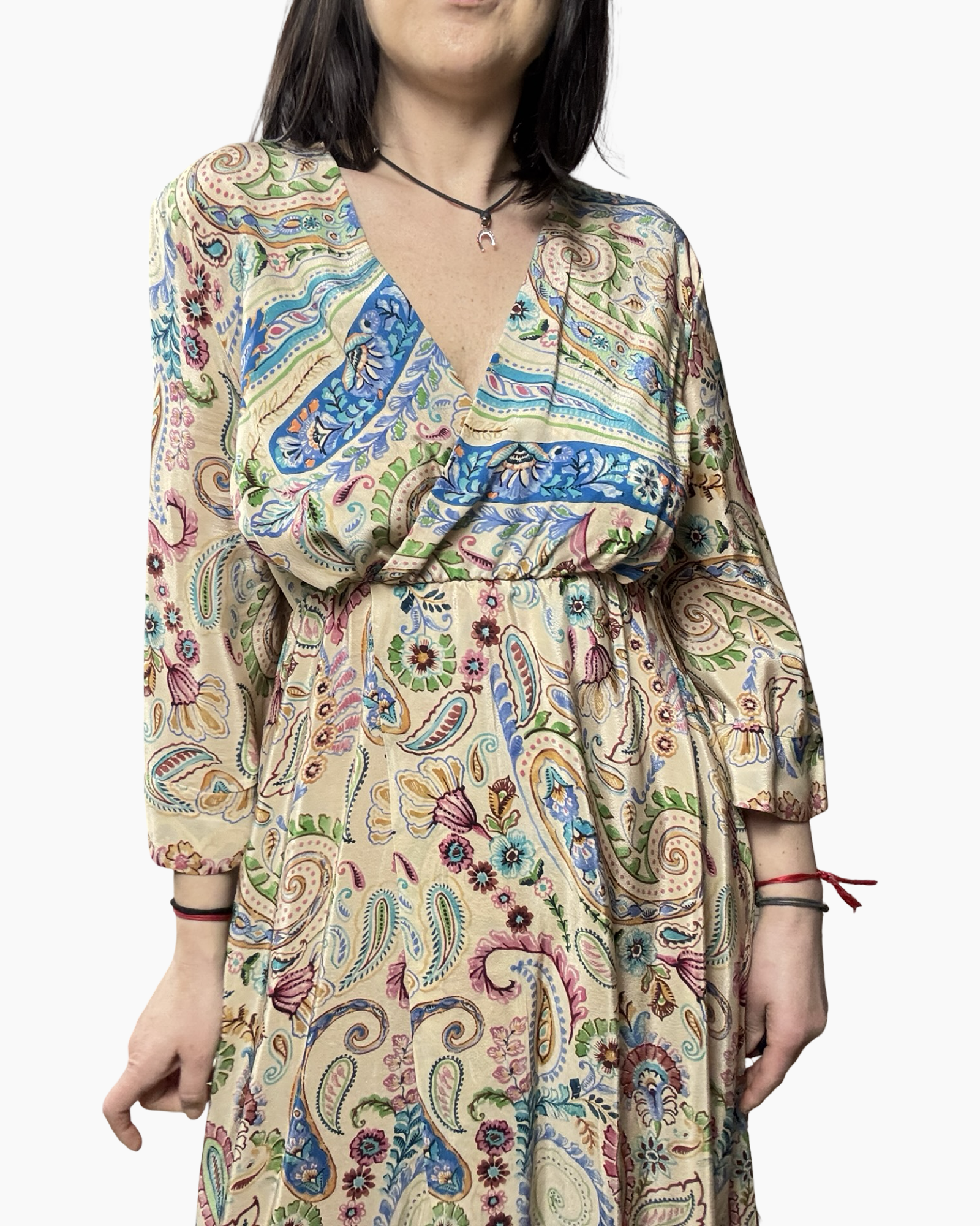 ABITO MULTICOLOR DIXIE - XE BLU ABBIGLIAMENTO