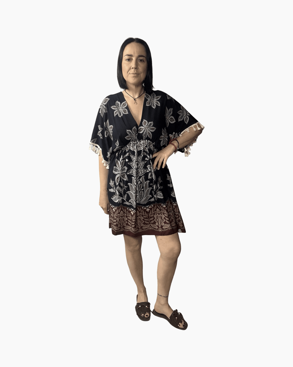 ABITO NAPPINE SUSY MIX - XE BLU ABBIGLIAMENTO