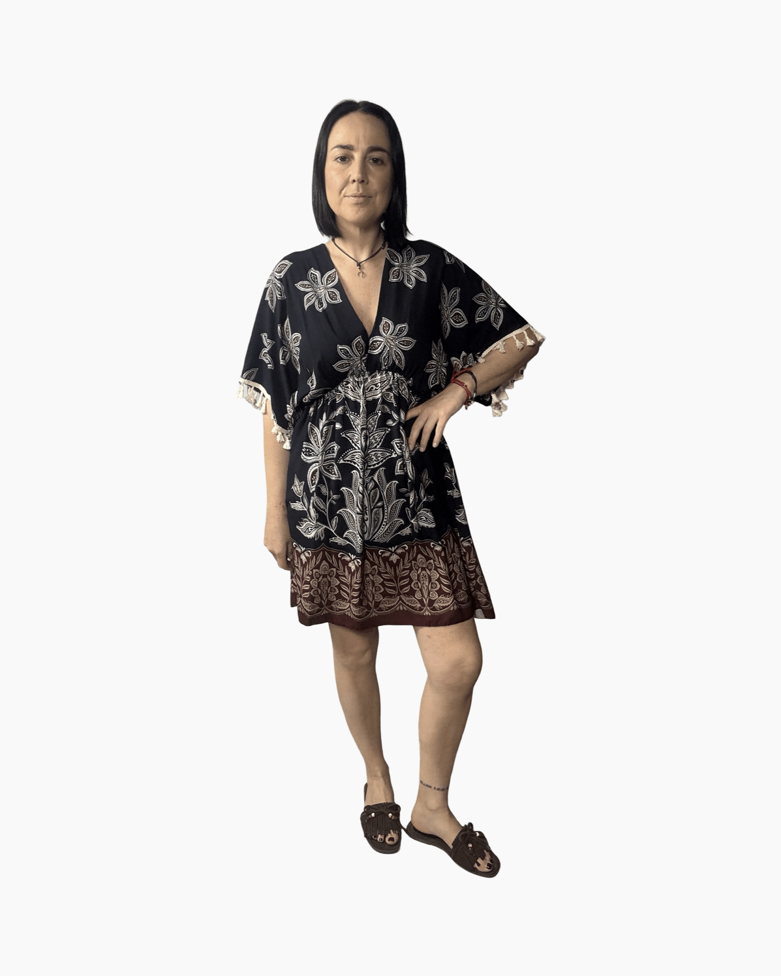 ABITO NAPPINE SUSY MIX - XE BLU ABBIGLIAMENTO