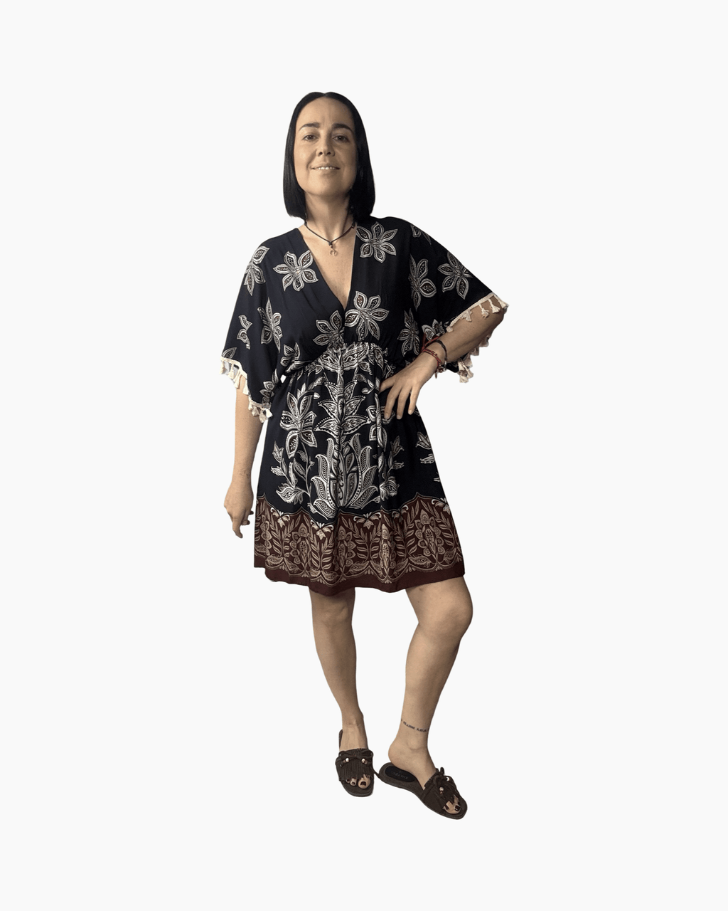 ABITO NAPPINE SUSY MIX - XE BLU ABBIGLIAMENTO