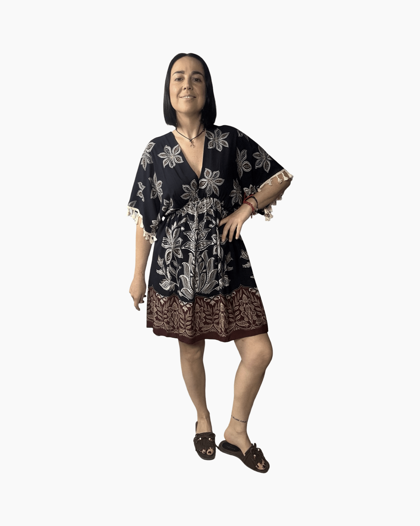 ABITO NAPPINE SUSY MIX - XE BLU ABBIGLIAMENTO