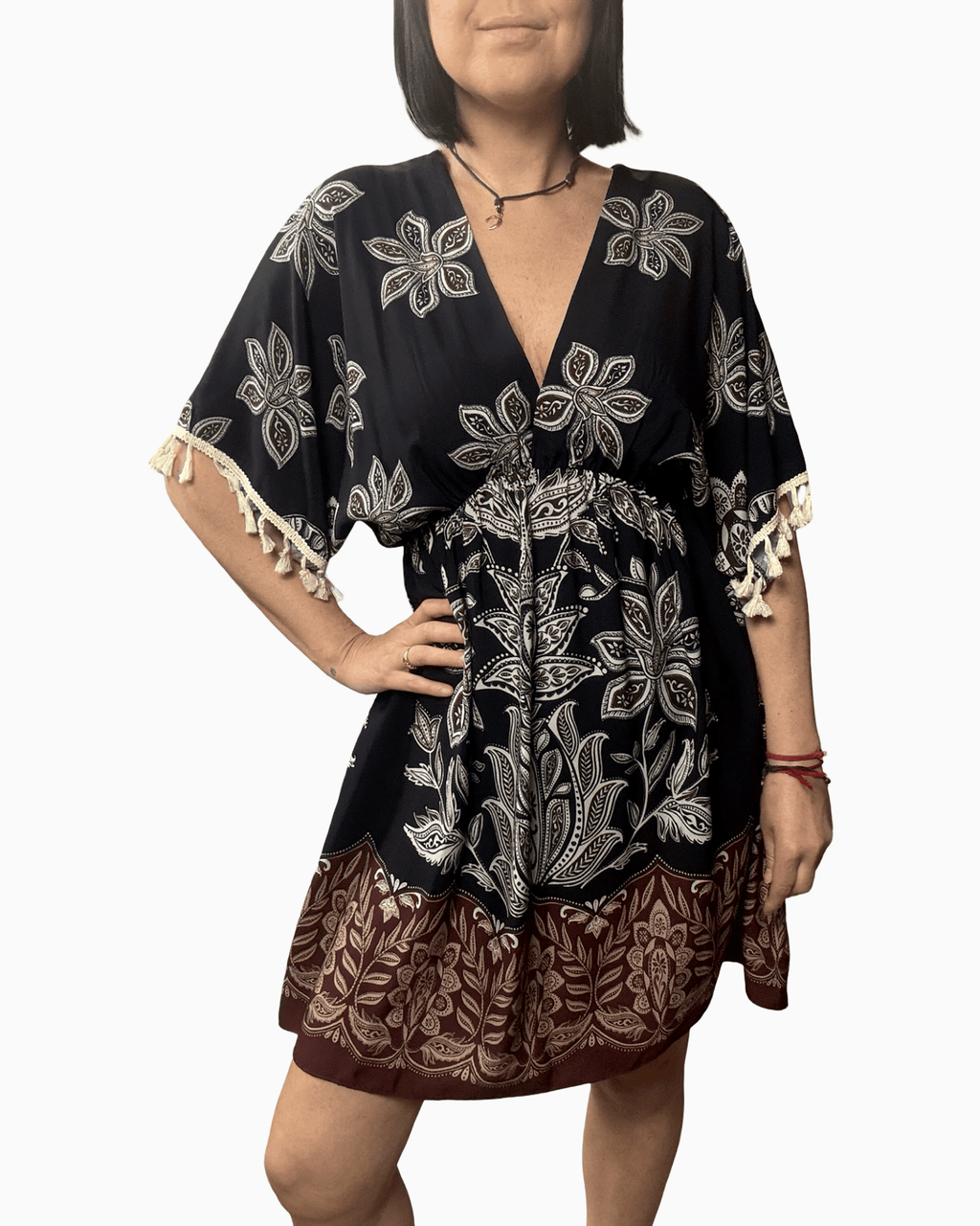 ABITO NAPPINE SUSY MIX - XE BLU ABBIGLIAMENTO