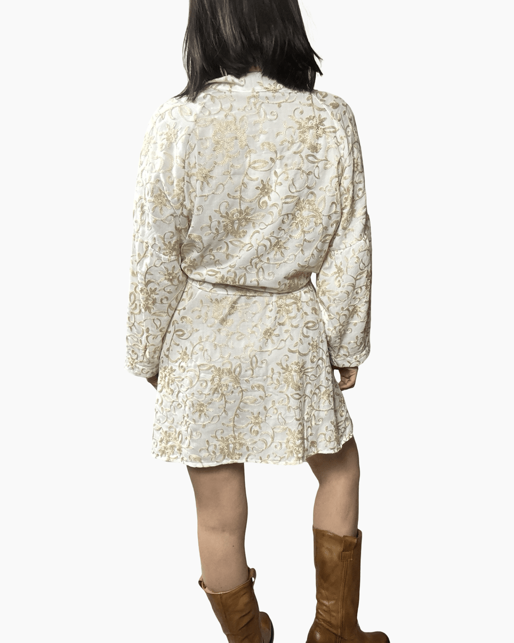 ABITO RICAMI SUSY MIX - XE BLU ABBIGLIAMENTO