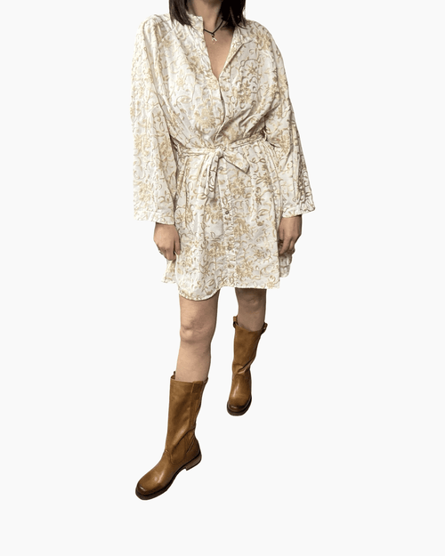 ABITO RICAMI SUSY MIX - XE BLU ABBIGLIAMENTO