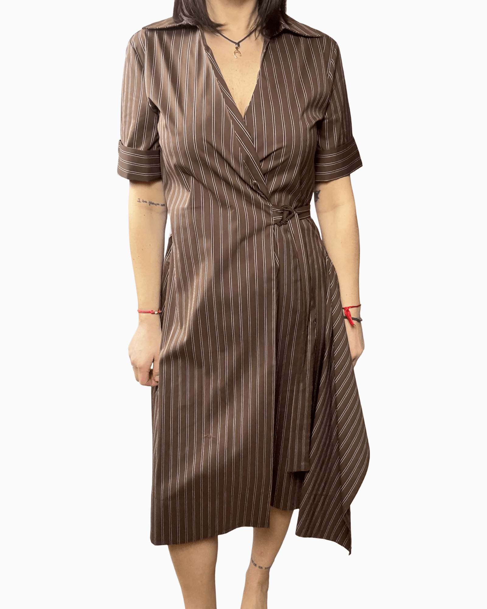 ABITO RIGATO A PUNTA DIXIE - XE BLU ABBIGLIAMENTO