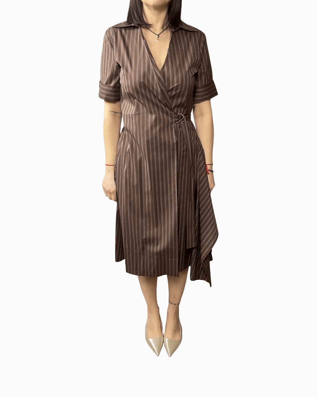 ABITO RIGATO A PUNTA DIXIE - XE BLU ABBIGLIAMENTO