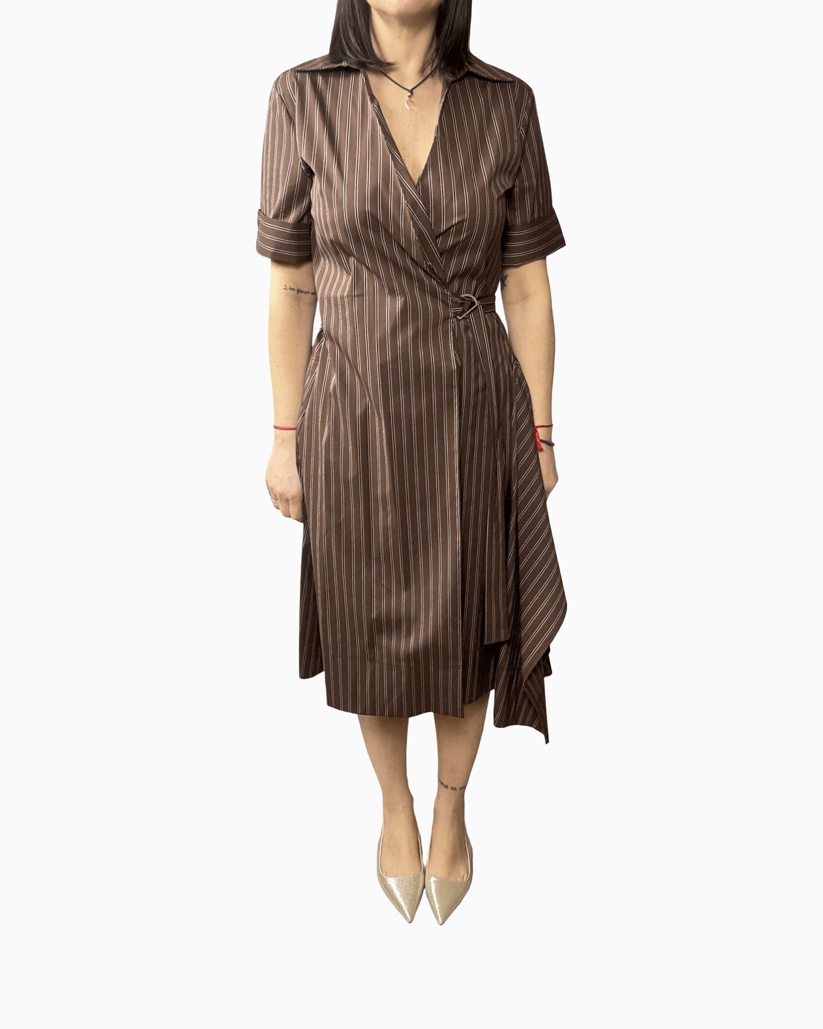 ABITO RIGATO A PUNTA DIXIE - XE BLU ABBIGLIAMENTO