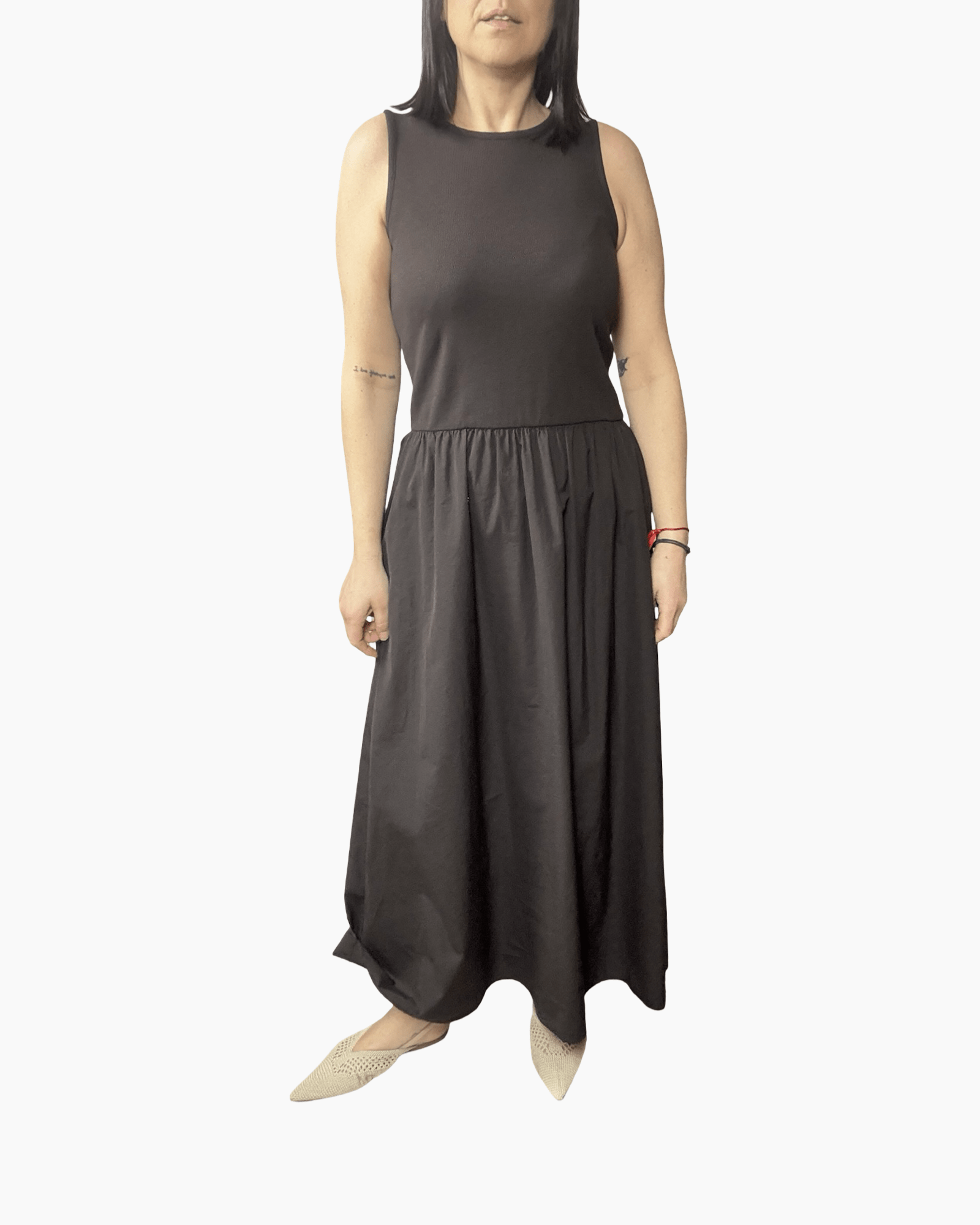 ABITO SMANICATO DOPPIO TESSUTO VICOLO - XE BLU ABBIGLIAMENTO