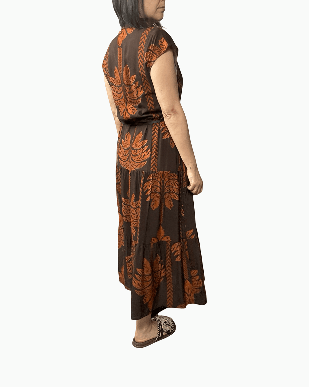 ABITO STAMPA ETNICA SUSY MIX - XE BLU ABBIGLIAMENTO