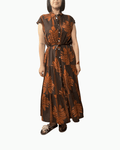 ABITO STAMPA ETNICA SUSY MIX - XE BLU ABBIGLIAMENTO