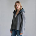 CAPPOTTO CON CAPPUCCIO STACCABILE SUSY MIX