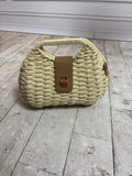 BAULETTO IN RAFFIA SUSY MIX - XE BLU ABBIGLIAMENTO