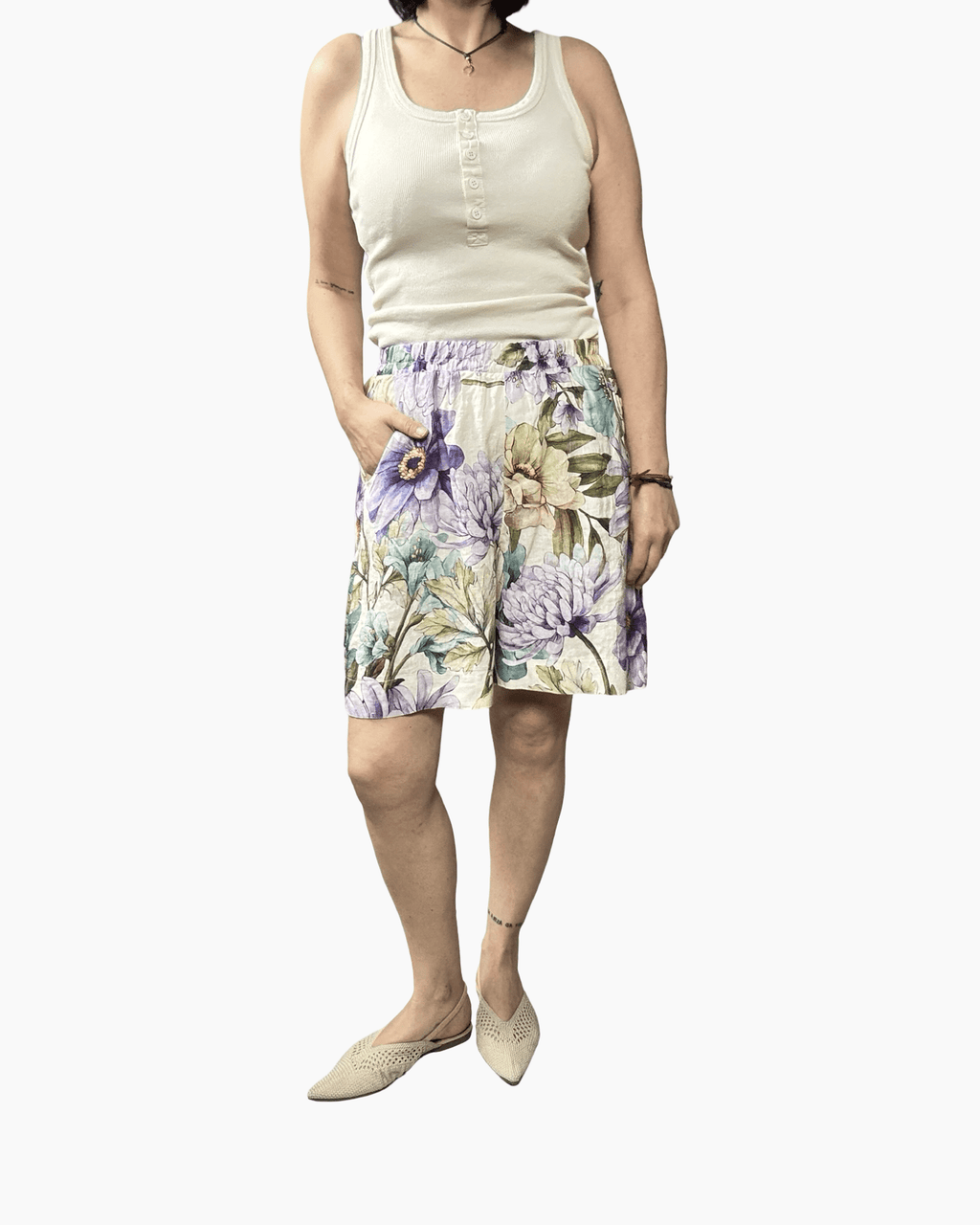 BERMUDA A FANTASIA SUSY MIX - XE BLU ABBIGLIAMENTO