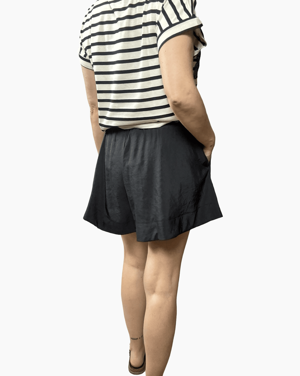 BERMUDA A FARFALLA HAVEONE - XE BLU ABBIGLIAMENTO