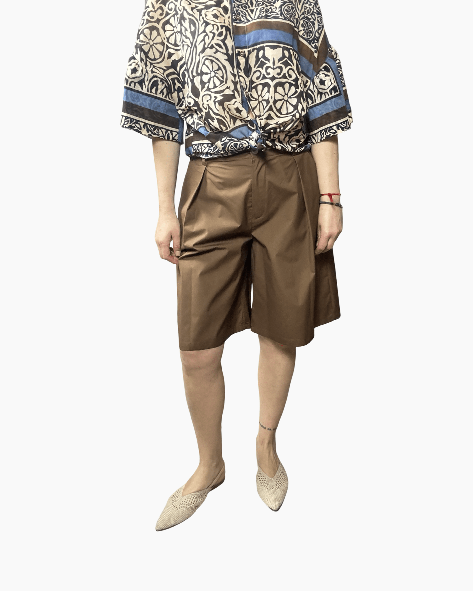 BERMUDA IN COTONE VICOLO - XE BLU ABBIGLIAMENTO