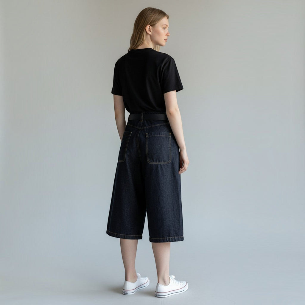 BERMUDA IN JEANS SUSY MIX - XE BLU Abbigliamento Donna