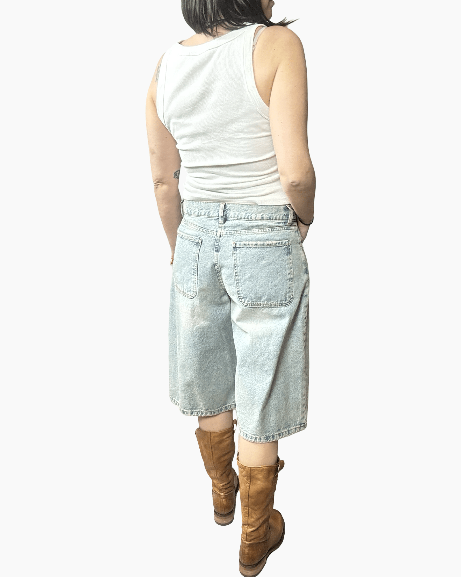 BERMUDA IN JEANS SUSY MIX - XE BLU ABBIGLIAMENTO