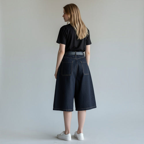 BERMUDA IN JEANS SUSY MIX - XE BLU Abbigliamento Donna