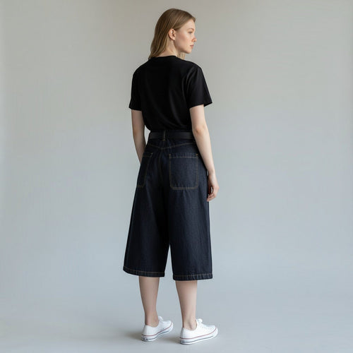 BERMUDA IN JEANS SUSY MIX - XE BLU Abbigliamento Donna