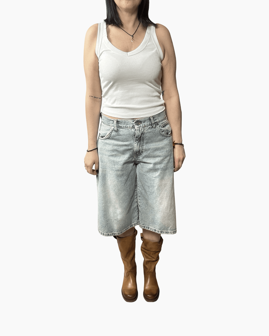 BERMUDA IN JEANS SUSY MIX - XE BLU ABBIGLIAMENTO