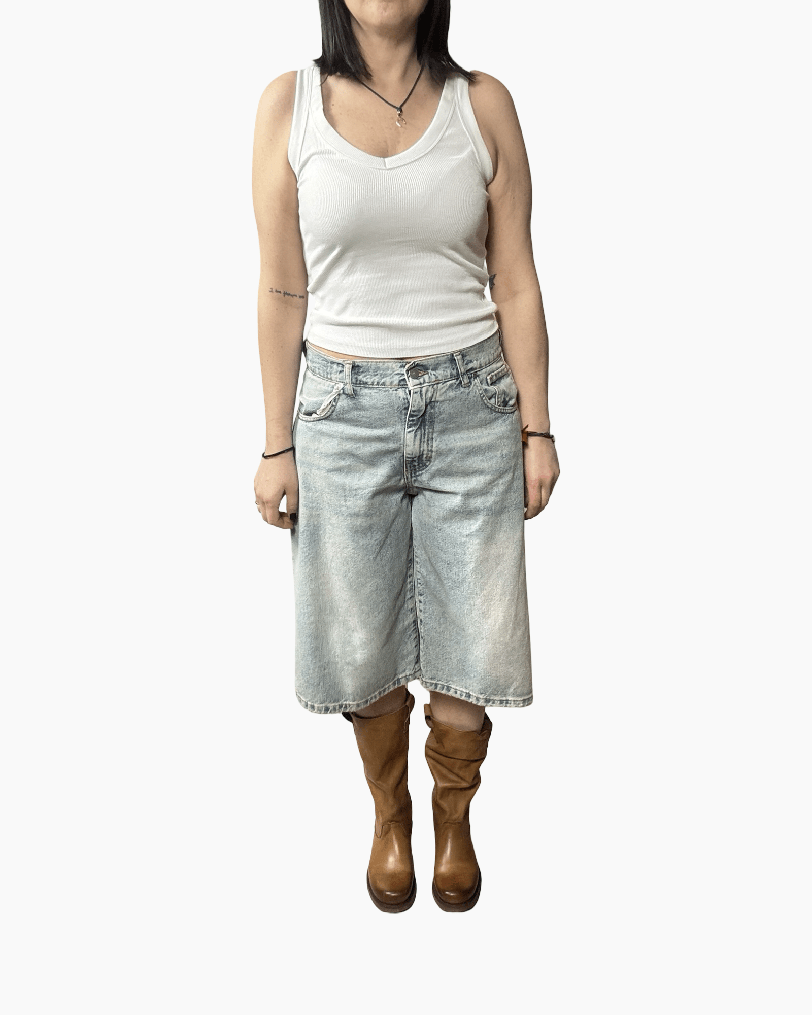 BERMUDA IN JEANS SUSY MIX - XE BLU ABBIGLIAMENTO