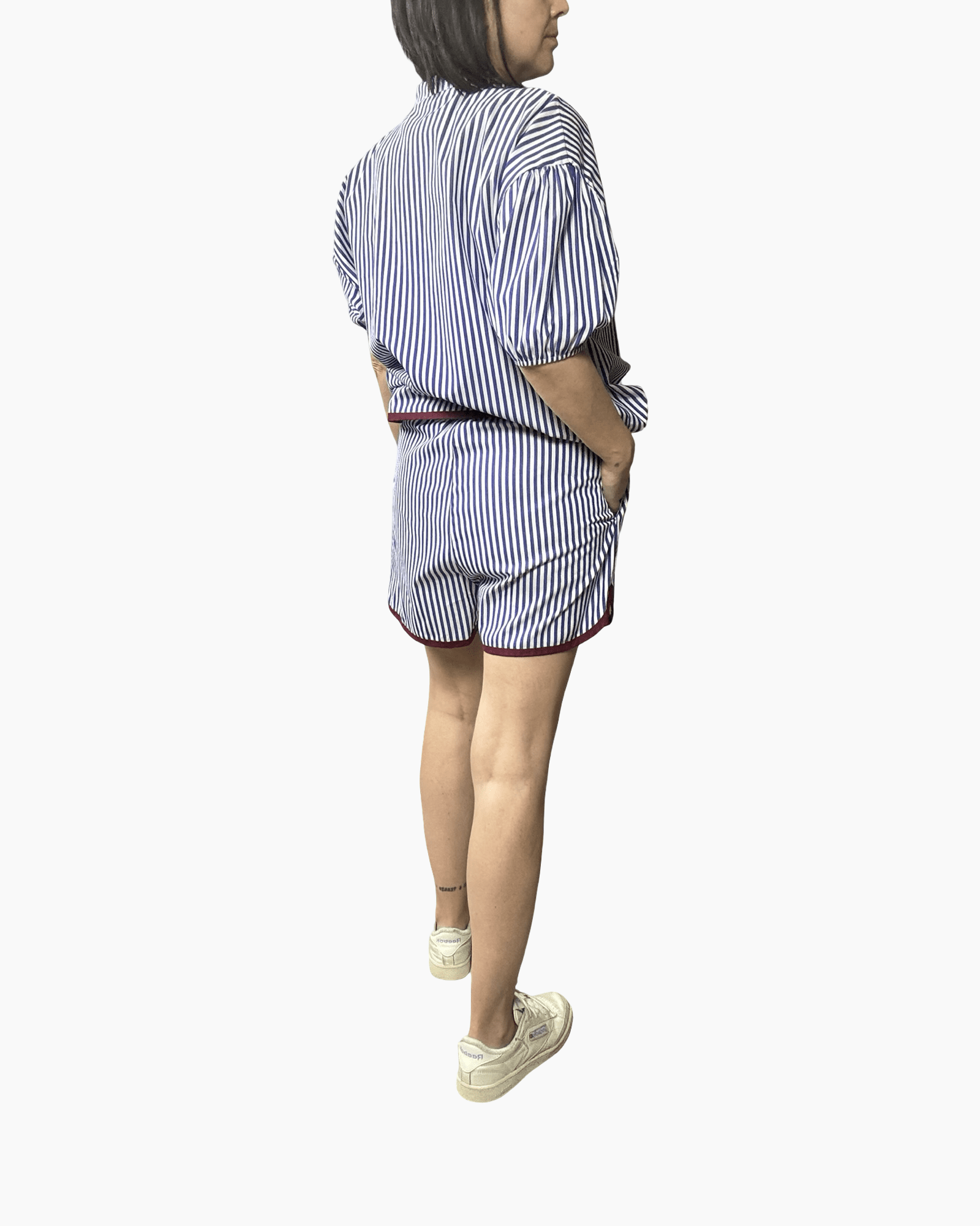 BERMUDA RIGATO MOTEL - XE BLU ABBIGLIAMENTO